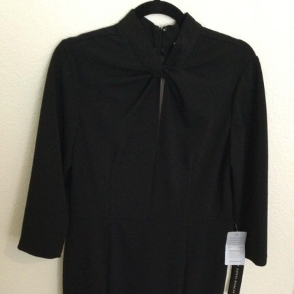 Nordstrom, Keyhole Twist Crepe Sheath Dress